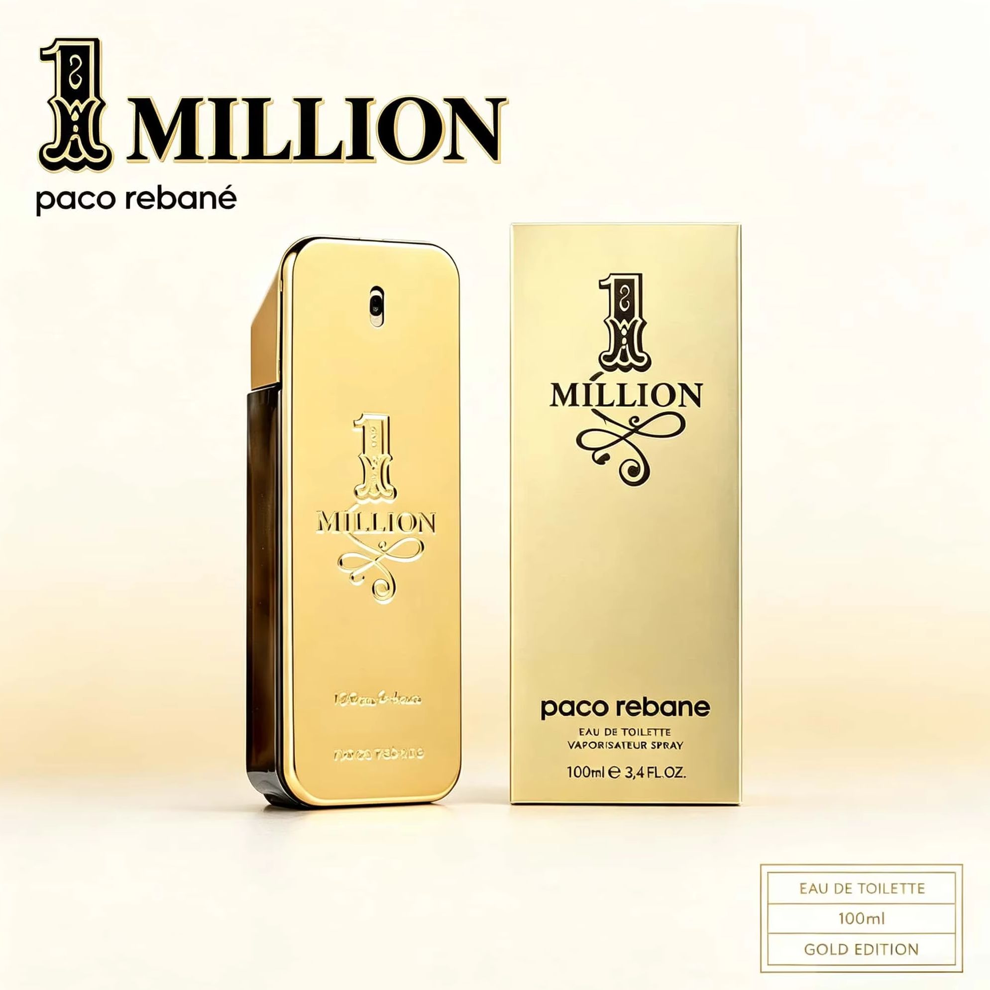 Fragrance Perfume Box - Paco Rabanne 1 Million Eau de