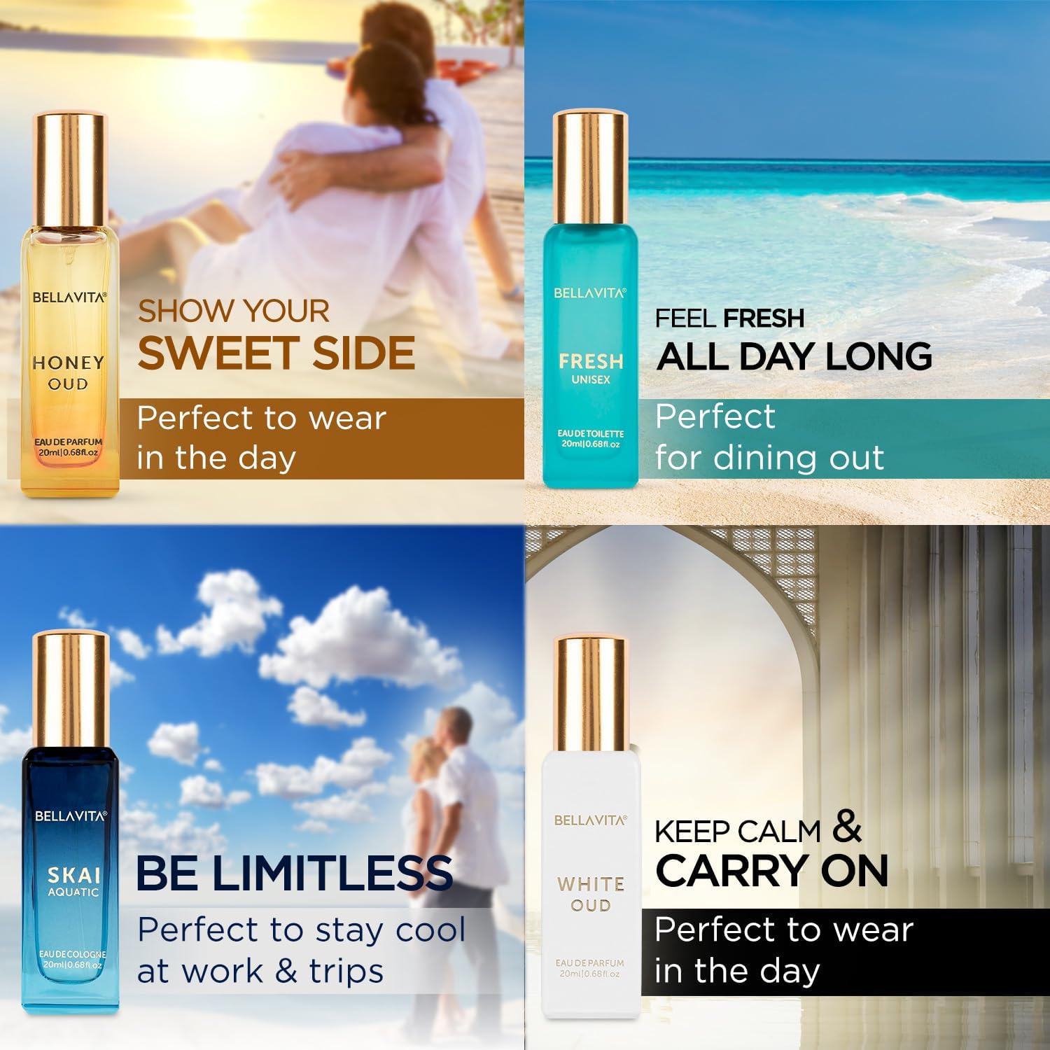 Generic Bella Vita Luxury Unis - огляд і ціна Perfume Fragrance Kit