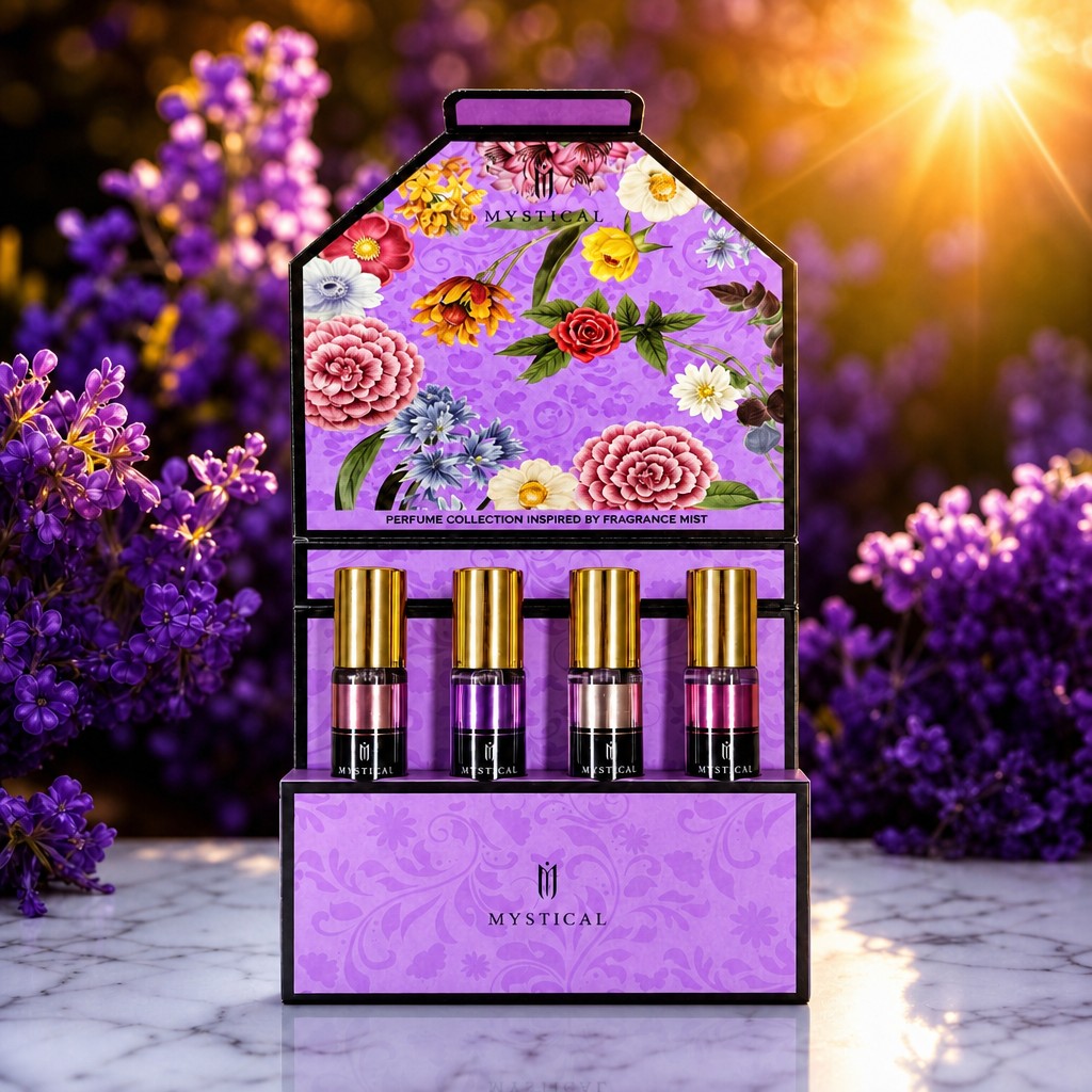 MYSTICAL 4pcs Women's Perfume  - огляд і ціна Perfume Fragrance Kit