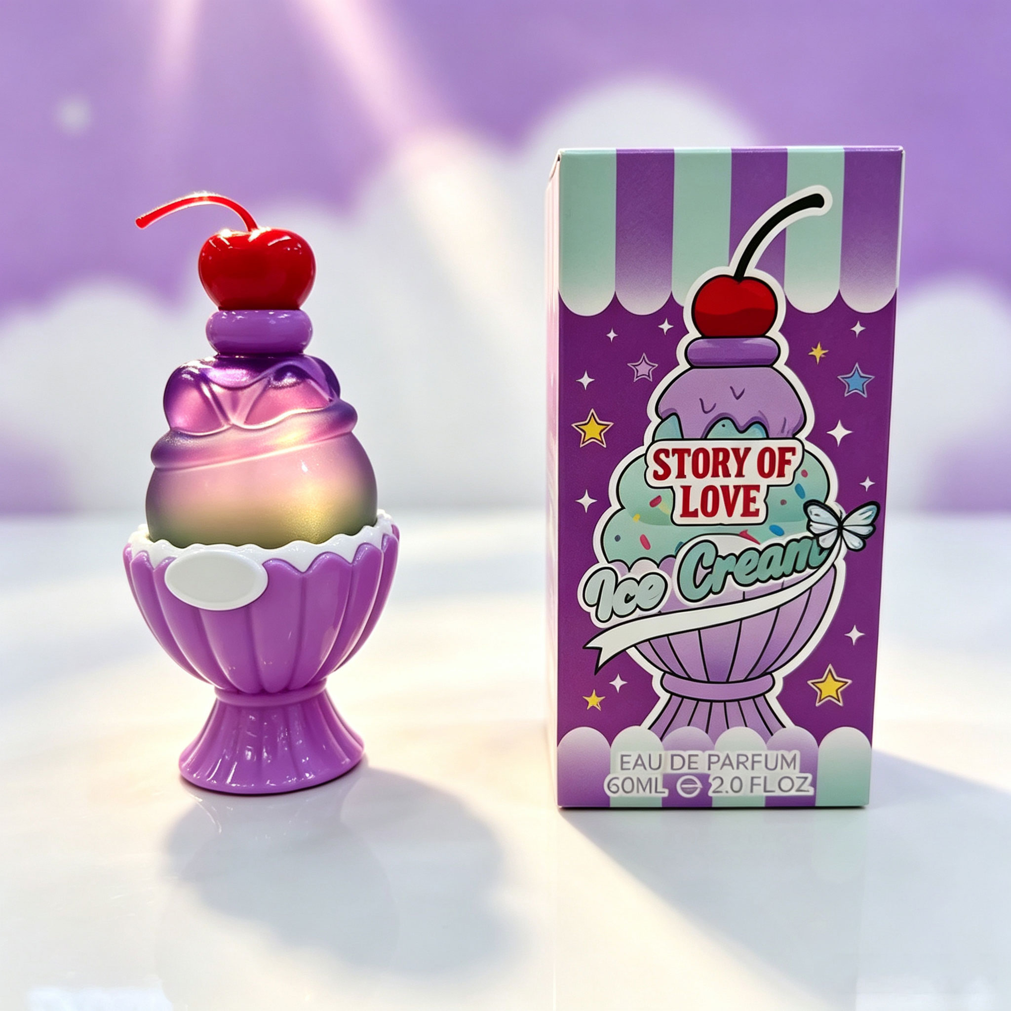 Cute Ice Cream Shaped Eau De P - огляд і ціна Fragrance Perfume Box