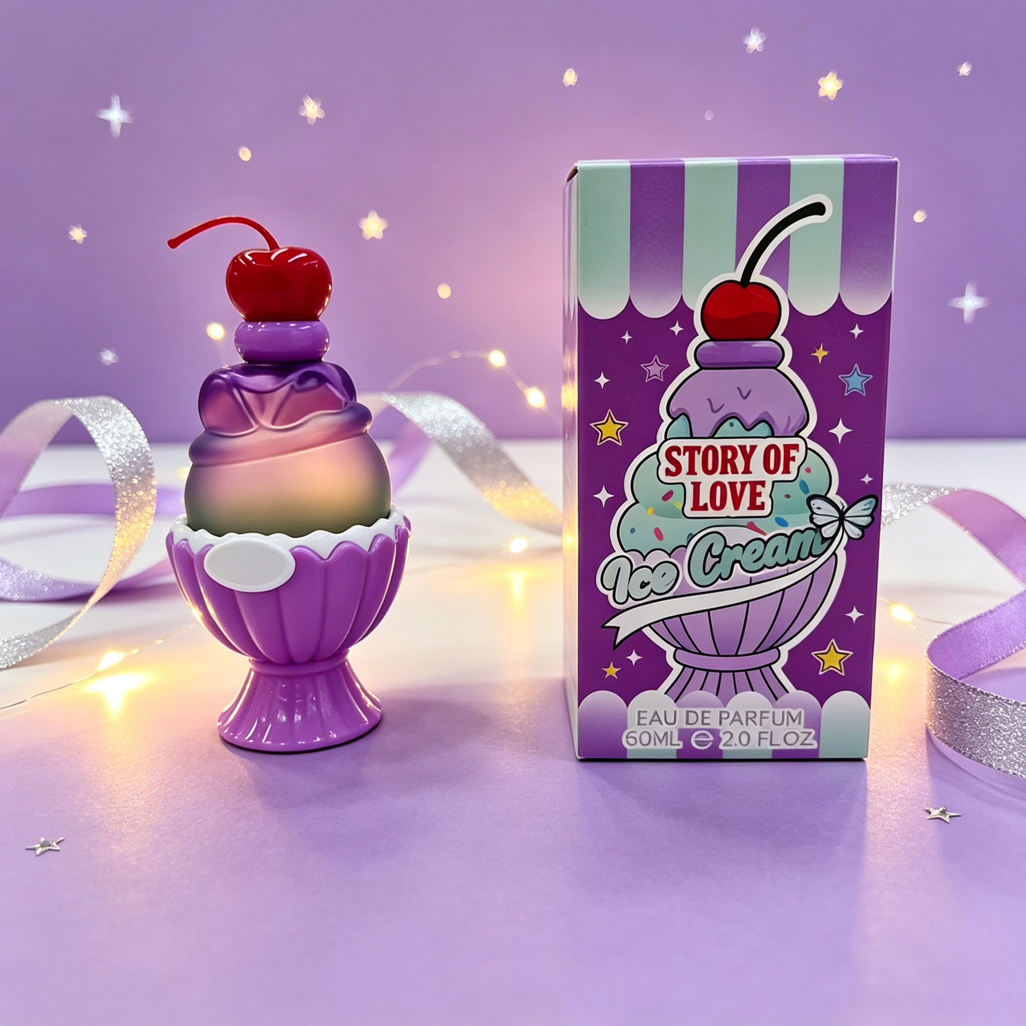 Cute Ice Cream Shaped Eau De P - огляд і ціна Fragrance Perfume Box