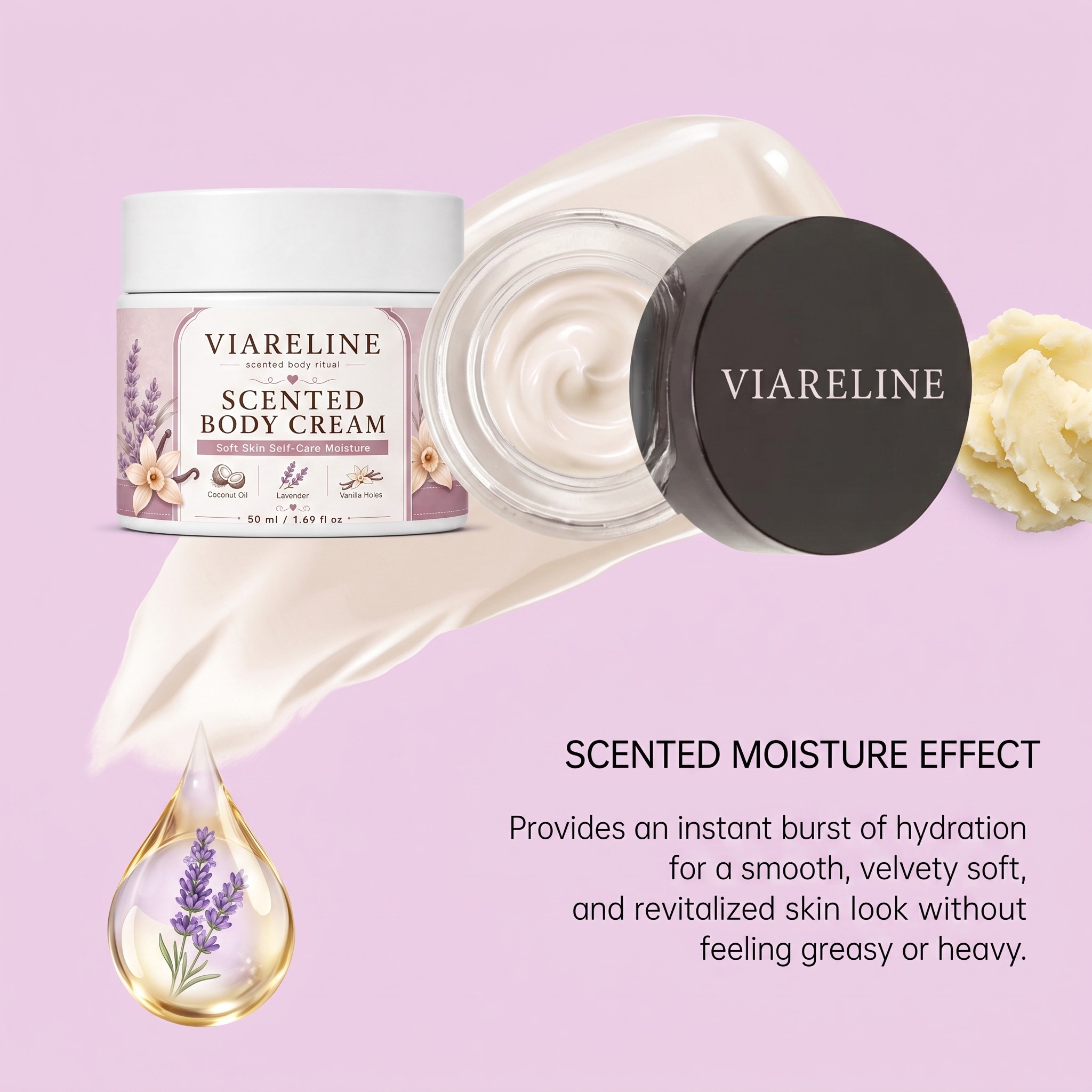 Luxury Scented Body Cream Whip - огляд і ціна Perfume Fragrance Lotion