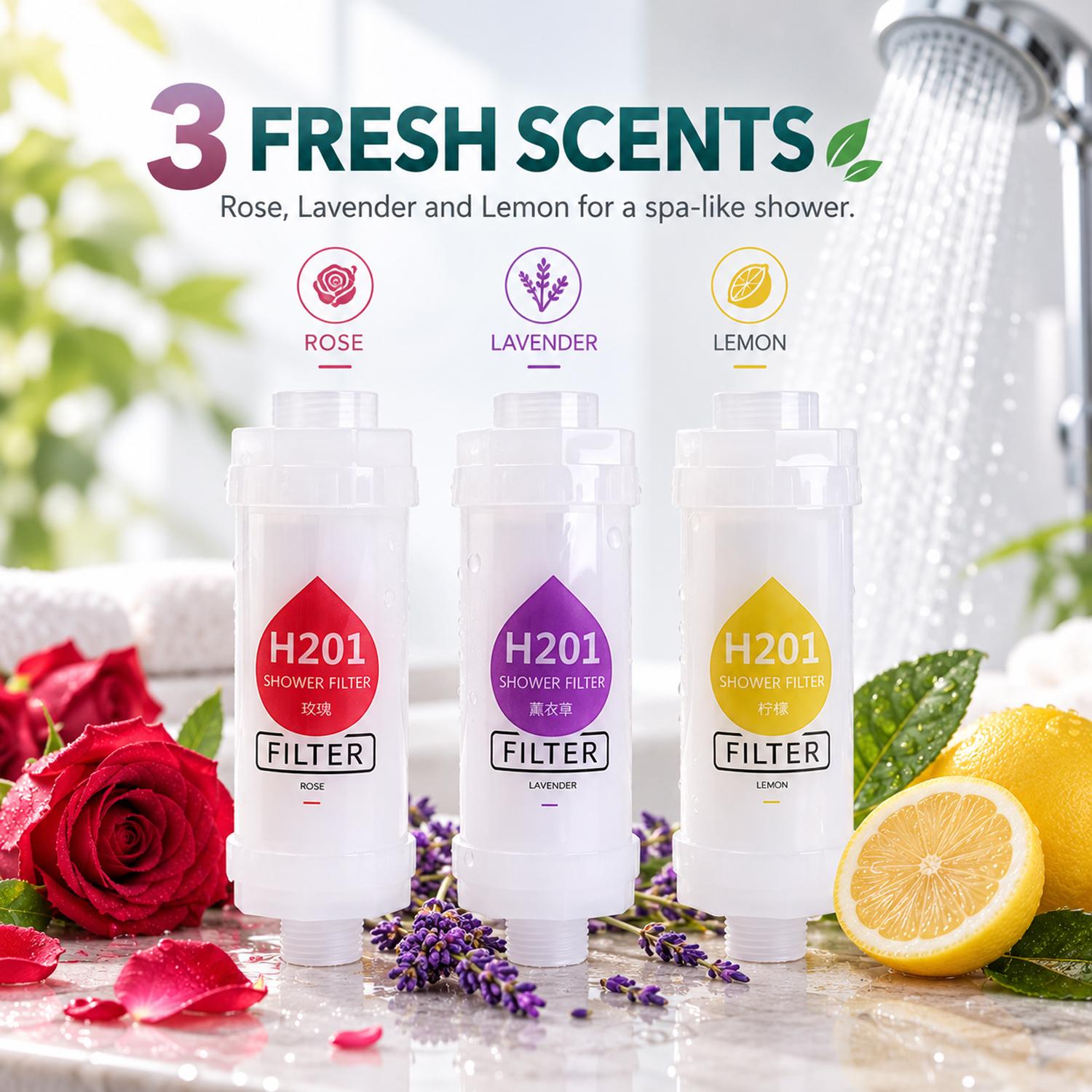 1/5pcs Shower Water Purificati - огляд і ціна Perfume Lavender Fragrance