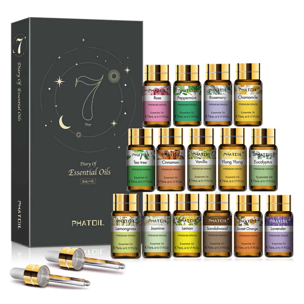 PHATOIL 12pcs/15pcs Aromathera - огляд і ціна Perfume Fragrance Kit