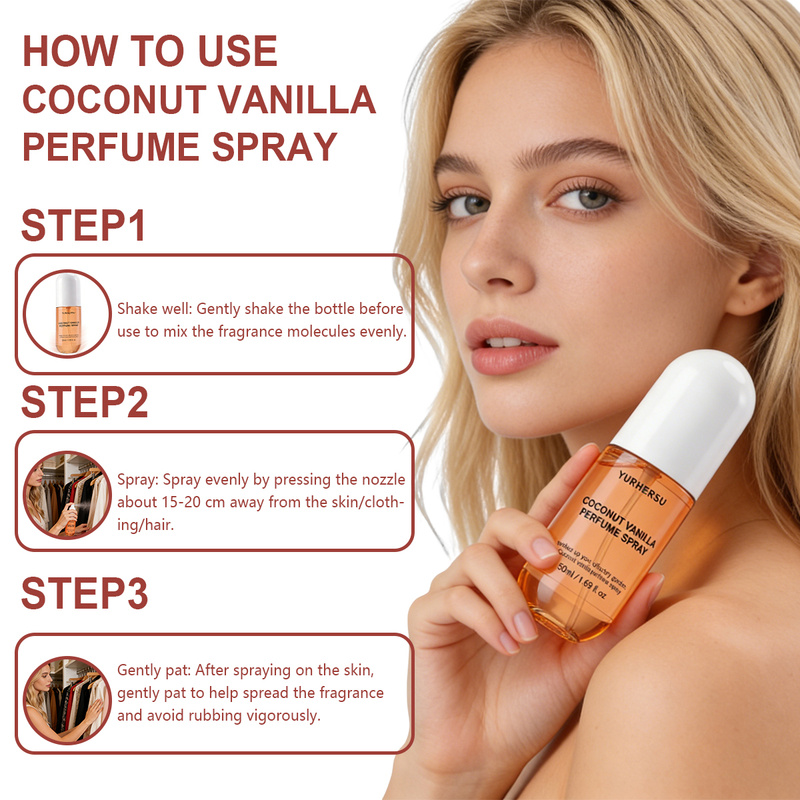 Coconut Vanilla Perfume Spray  - огляд і ціна Perfume Fragrance Mist