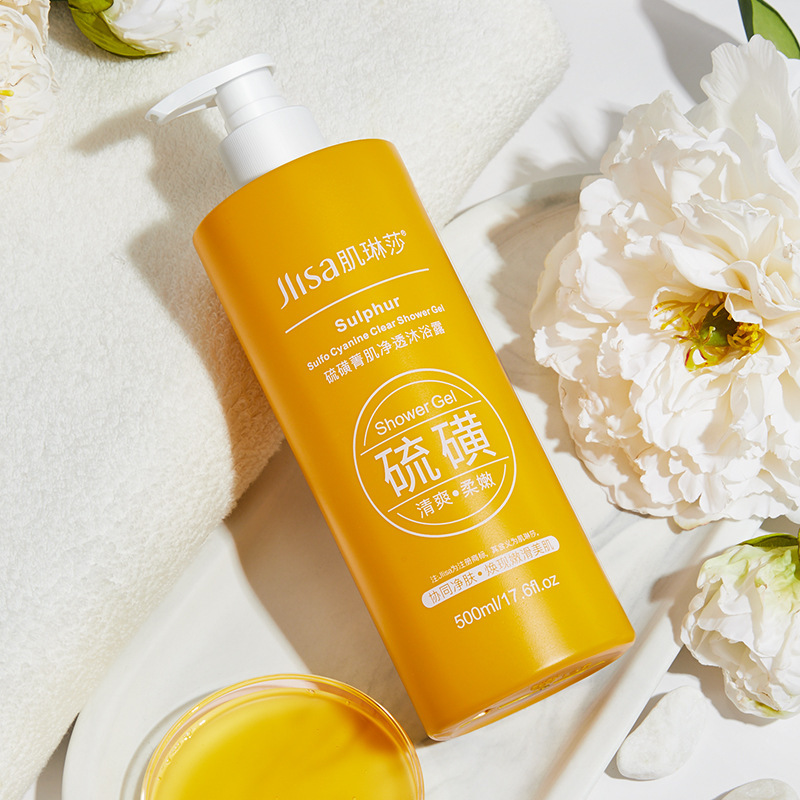 Sulfur shower gel Perfume-scen - огляд і ціна Perfume Fragrance Body Wash