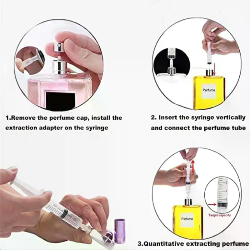 1/3Pcs Syringe Plastic Perfume - огляд і ціна Perfume Fragrance Gallon