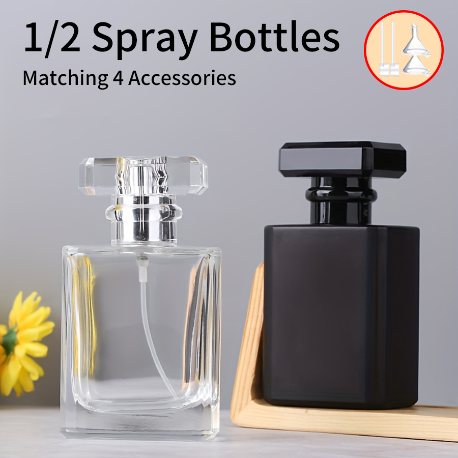1/2pcs+4 Accessories 50ml Glas - огляд і ціна Perfume Fragrance Gallon