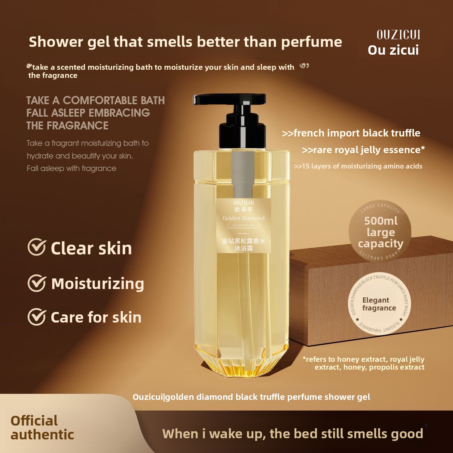Black Truffle perfume Body Was - огляд і ціна Perfume Fragrance Body Wash