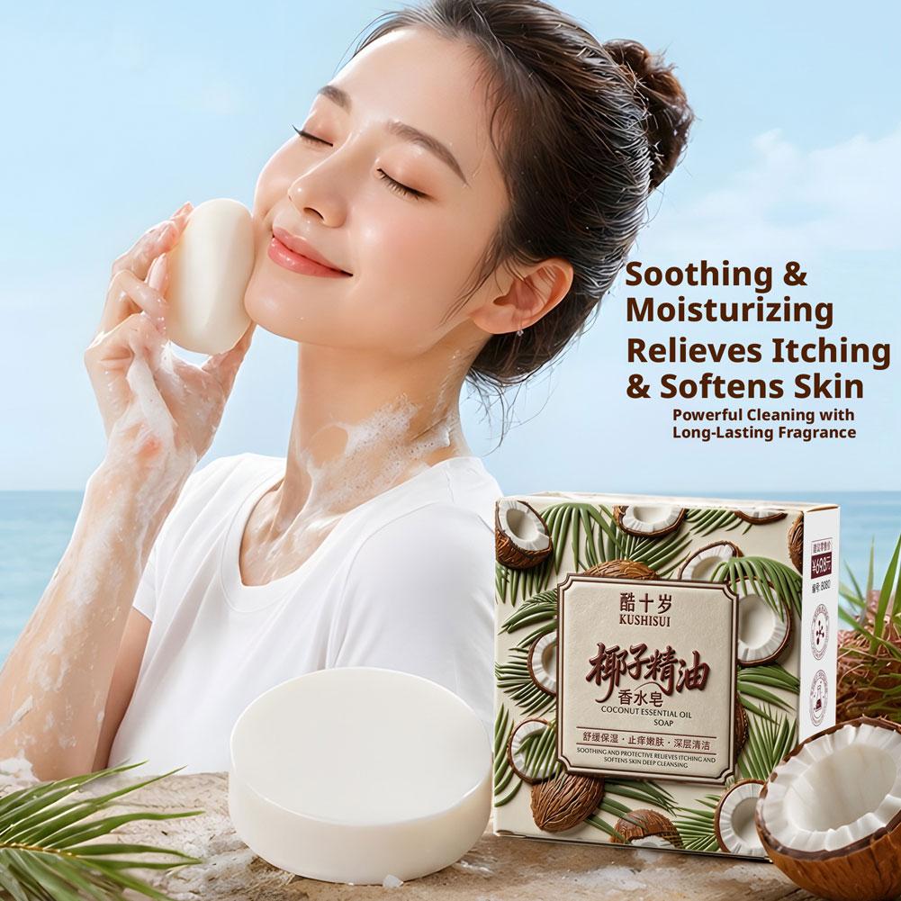 70g Coconut Essential Oil Perf - огляд і ціна Perfume Fragrance Soap
