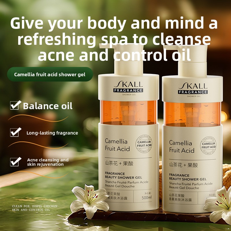 Camellia Fruit Acid Body Wash  - огляд і ціна Perfume Fragrance Lotion